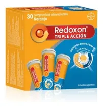 Comprar Bayer Redoxon Triple Acción 30 Comp Efervescentes Vitamina C