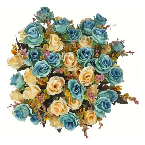 2pzs Flores Artificiales Boda Sosteniendo Un Ramo De Rosas
