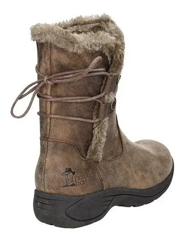Botin Mujer Panama Jack Cuero Aviador Cuotas sin inter s