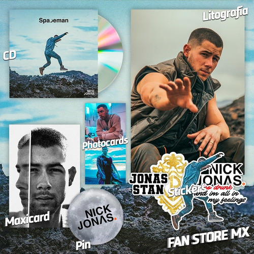 Nick Jonas Cd Spaceman Fan Pack