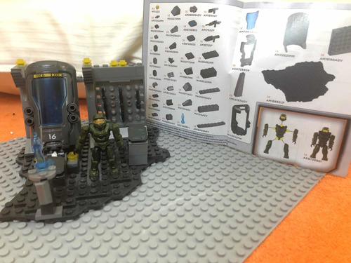 Mega Bloks Halo Unsc Cryo Bay Master Chief (3)