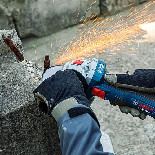 Amoladora Angular 5 18v Brushless Baretool Bosch Gws 180-li