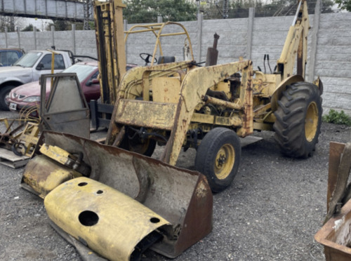 Pala Retro John Deere Retroexcavadora Motor A Reparar Envios