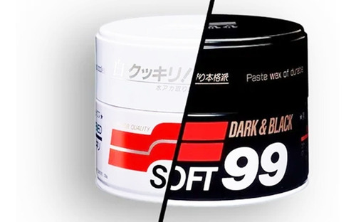Kit 2x Soft99 Dark Black Ou Soft99 White Cleaner