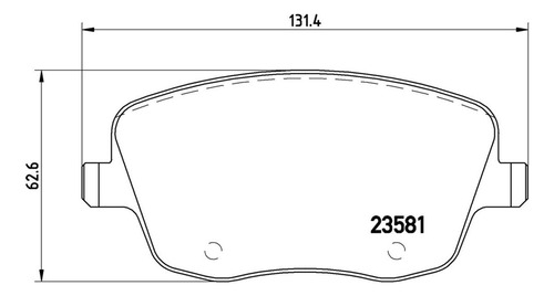 Balatas Brembo (d) Vw Polo 03-07 Seat Ibiza Cordoba 01-09