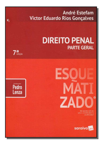 Direito Penal Esquematizado   Parte Geral, De André / Gonçalves Estefam. Editora Saraiva Em Português