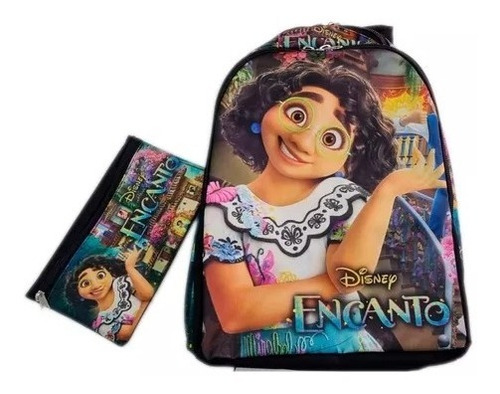 Morral + Cartuchera Muñeca Encanto Película Colombia Maleta