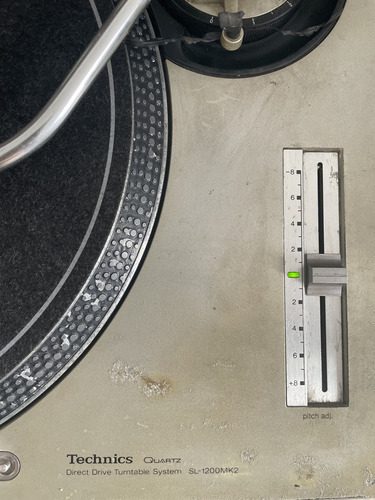 Bandeja Giradiscos Technics Sl-1200mk2 Plateado