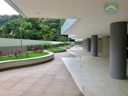 Imagem 4 de 15 de Apartamento Novo Beiramar Para Locação - Praia Do Cabo Branco - João Pessoa - Pb - Ap1306