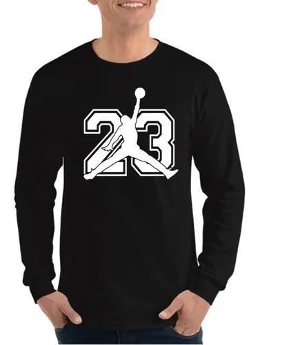 Polera Jordan 23 Manga Larga