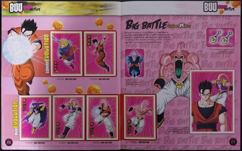 Sticker Álbum Dragon Ball Z Warriors Panini Completo (Usado)