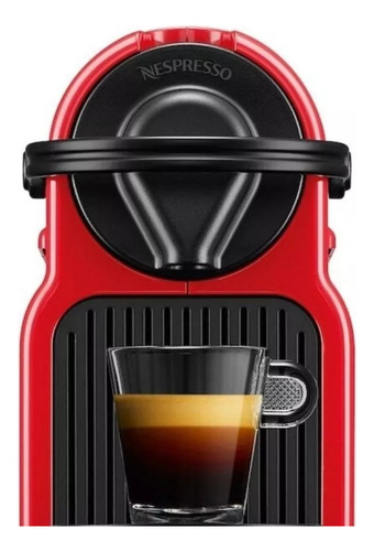 Cafetera Nespresso Inissia Red