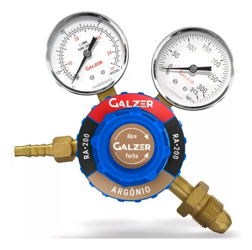 Regulador De Pressão Para Argônio Ou Mistura Solda Mig E Tig