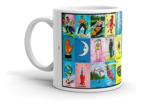 Imagen 2 de 6 de Taza Loteria Méxicana Envio Gratis