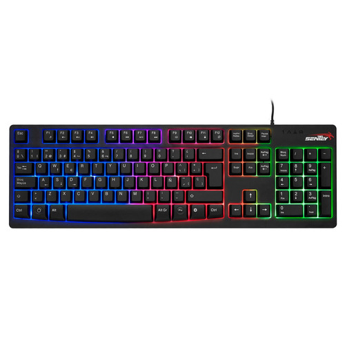 Teclado Gamer Sentey Gs-5715 Iluxion Gaming Retroiluminado 