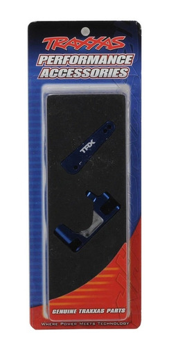 Traxxas Aluminum Caster Block Set (blue) (2)