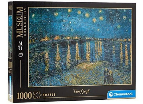 Clementoni  Van Gogh - Noche Estrellada Sobre El Jomkl