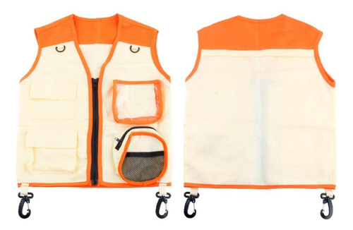 Kit Explorador Al Aire Libre Para Niños, Juego De Chaleco Y Sombrero, Kit De Explorador, Juego De Rol, Cosplay Para Explorador De Insectos, Zookeeper