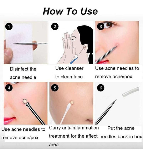 Imagen 3 de 4 de Kit Sacacomedon Skin Care Cuidado Facial Acné, Puntos Negros