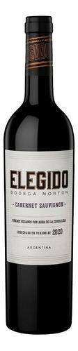 Vino Norton Elegido Cabernet 750ml