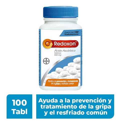 Redoxon 500 Mg Frasco Con 100 Tabletas
