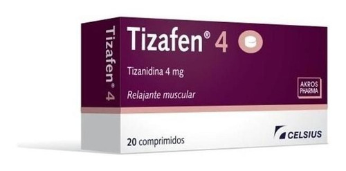 Tizafen 4 Mg 20 Comprimidos | Tizanidina