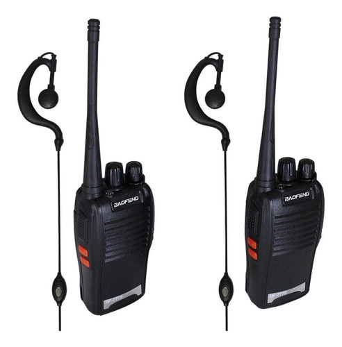 Radio Comunicador Walk Talk Baofeng Bf-777s + Fone De Ouvido Cor Outro