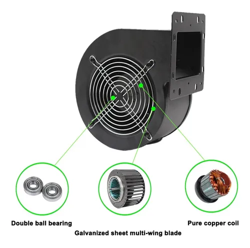 Ventilador Centrífugo De Frecuencia Industrial 130flj5 120w