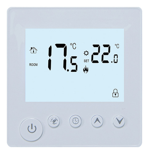 Control De Temperatura Lcd Retroiluminación Visualización Te