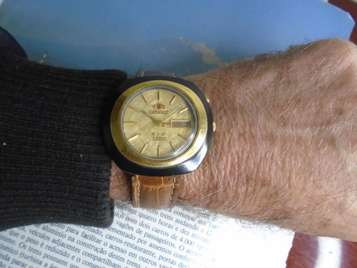 Orient Antigo Automático Raro Big 43,00 Mm Coleção