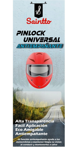 Mica Pinlock Universal Anti-empañante Casco Moto 