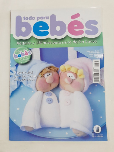 Revista Todo Para Bebes Num.41 Incluye Moldes Sumario Foto 2