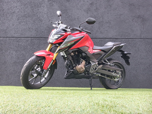 Honda Cb 300 F Cb300f Rojo Negro Naked 2023 0km De Titta