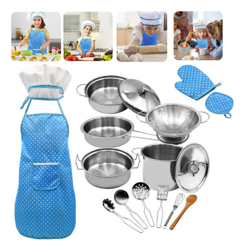 Juguetes De Cocina Para Niños, Set De Juego De Rol De Chef