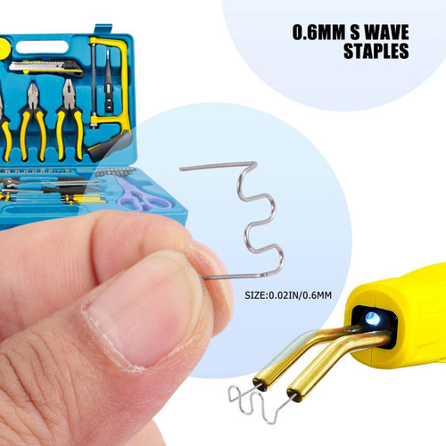 1000 Grapas Calientes De 0,6 Mm Para Grapadoras En Caliente,