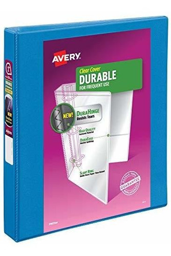 Avery Durable Ver Binder, 1  Anillos De Inclinación, Capacid