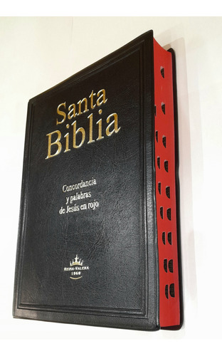 Biblia Letra Gigante Tapa Blanda Negra Reina Valera 1960