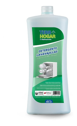 Detergente Liquido Concentrado Lavavajillas Terrahogar 900ml