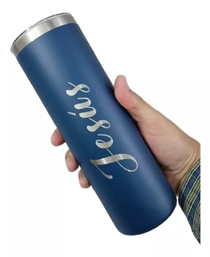 Vaso térmico de 600ml. Grabado Láser personalizado. Frio y Caliente