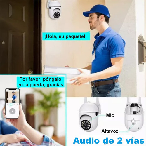 5g Cámara De Seguridad Wifi Audio Bidireccion Con Alarma