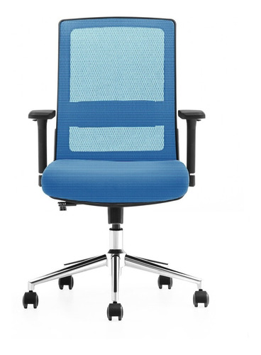 Silla Ejecutiva C/ Lumbar Ajustable X1-01a - Apoya Brazos 2d