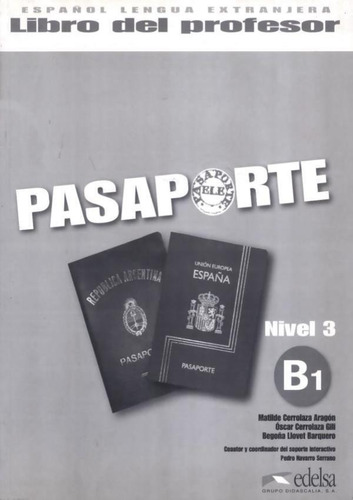 Pasaporte 3 Libro Del Profesor
