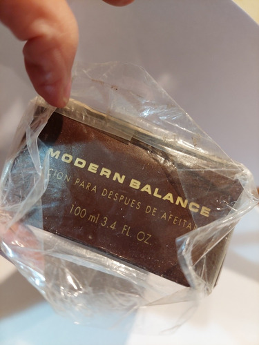 Perfume Loción Modern Balance Avon 2001 Antiguo Discontinuo