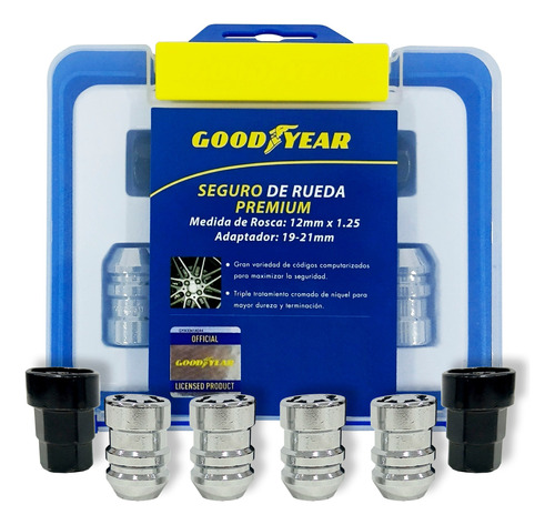 Tuercas Bulon Antirrobo Goodyear Nissan Frontier Np300