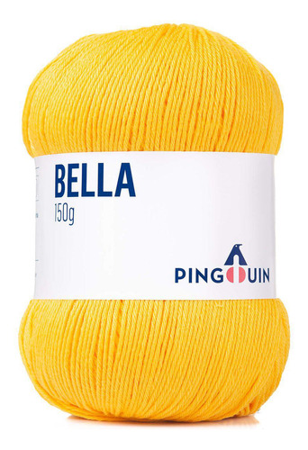 Linha Pingouin Bella 150g - Amarelo Ipe 0204