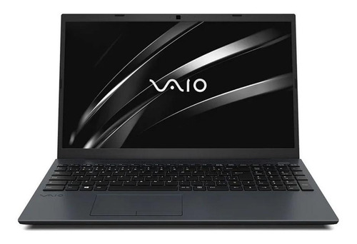 Notebook VAIO FE15 VJFE52F11X preta 15.6", Intel Core i7 10510U  8GB de RAM 256GB SSD, Intel UHD Graphics 1366x720px Windows 10 Home