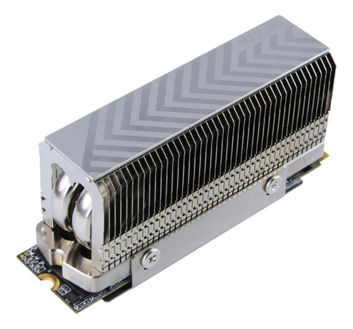 Resfriador Dissipador De Calor M.2 2280 Nvme Ssd Com Tubos