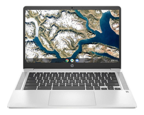 Notebook HP Chromebook 14a-na0023cl plata 14", Intel Celeron N4000  4GB de RAM 64GB SSD, Intel UHD Graphics 600 1920x1080px Google Chrome