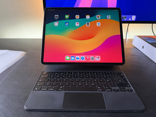Apple Ipad Pro 4ta Gen 12.9 256gb + Magic Keyboard Gris Oscuro (Usado)