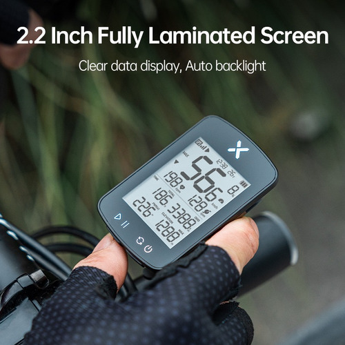 Ciclocomputador Xoss G2 G2plus Pantalla Lcd De 0.056m Negro